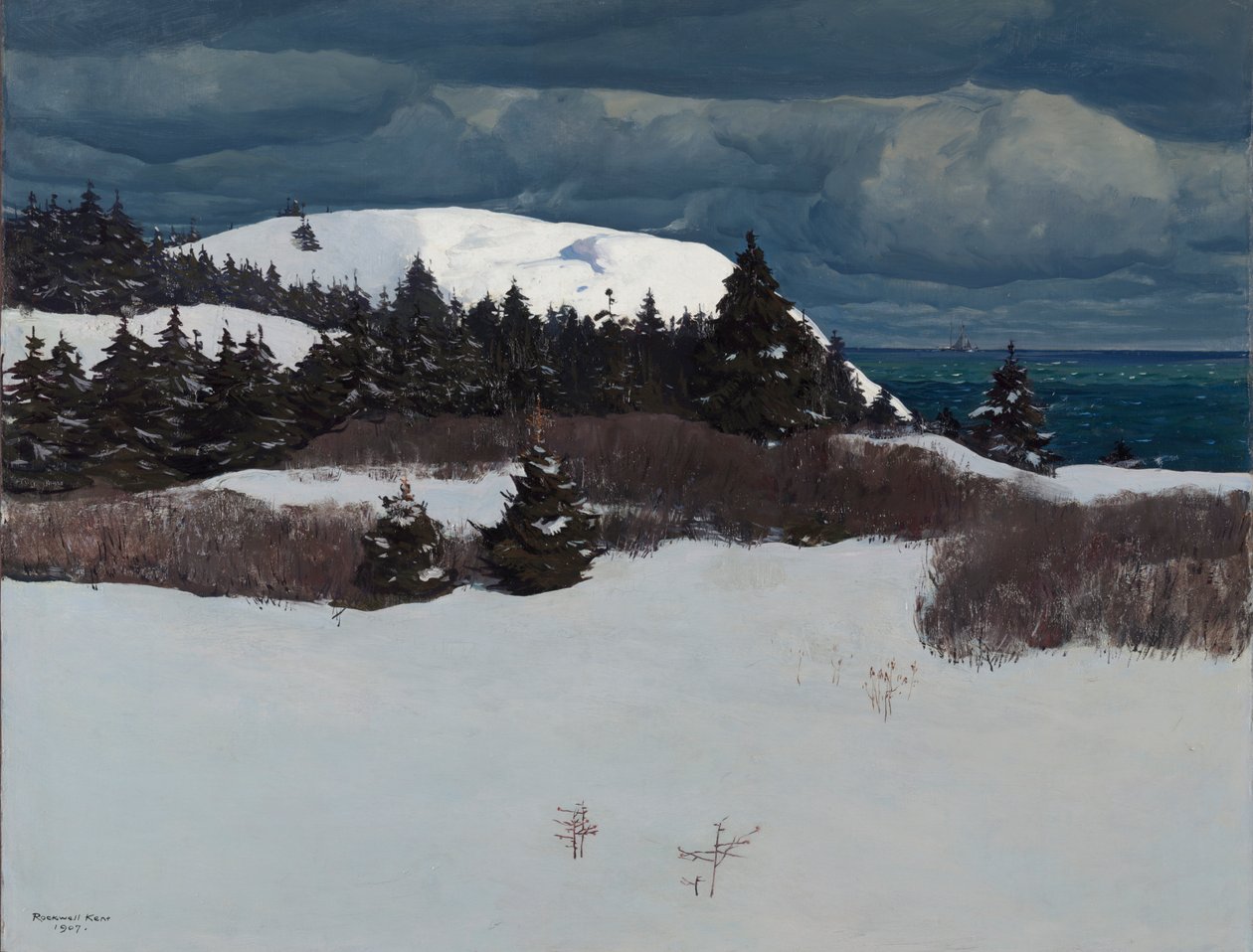 Maine Coast alkotó: Rockwell Kent