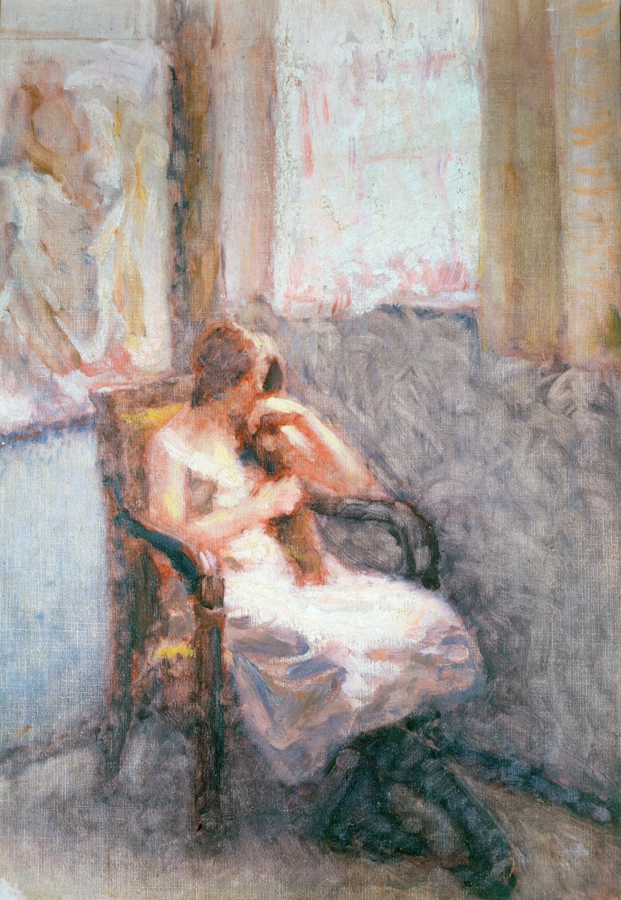 Lány az ablaknál alkotó: Roderic O Conor