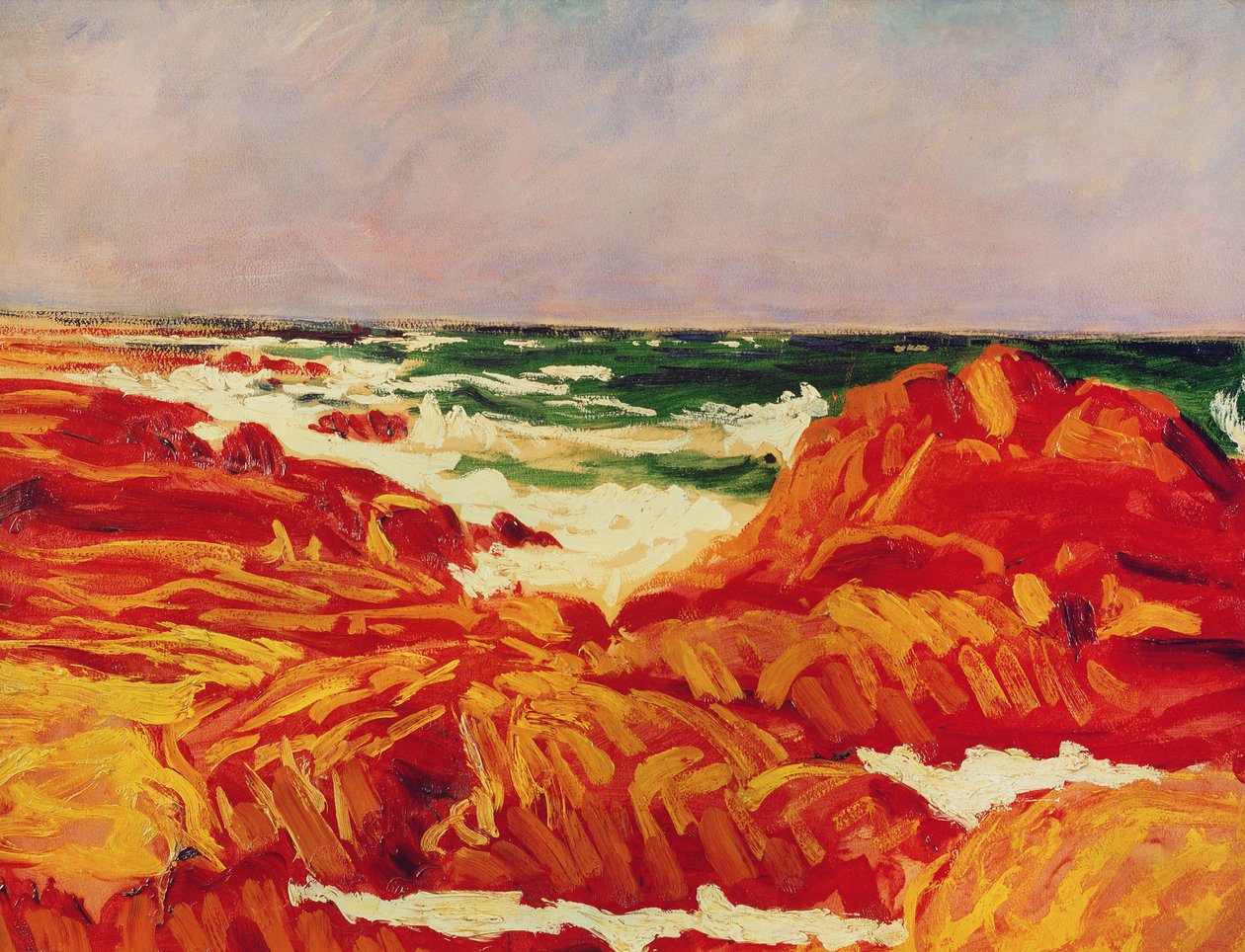 Tengeri táj, Bretagne alkotó: Roderic O Conor