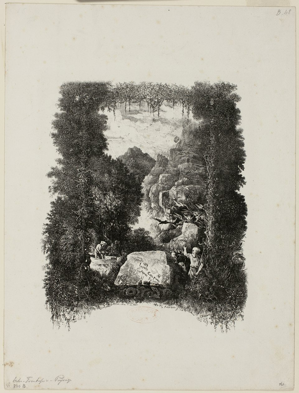 Hippolyte de Thierry-Faletáns mesék és mesék előképe alkotó: Rodolphe Bresdin