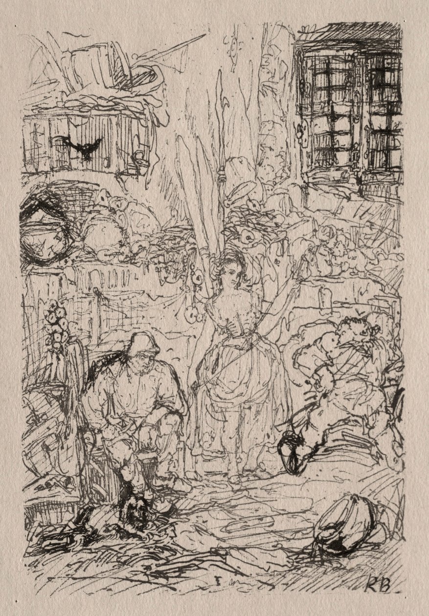 Spinner belseje. alkotó: Rodolphe Bresdin