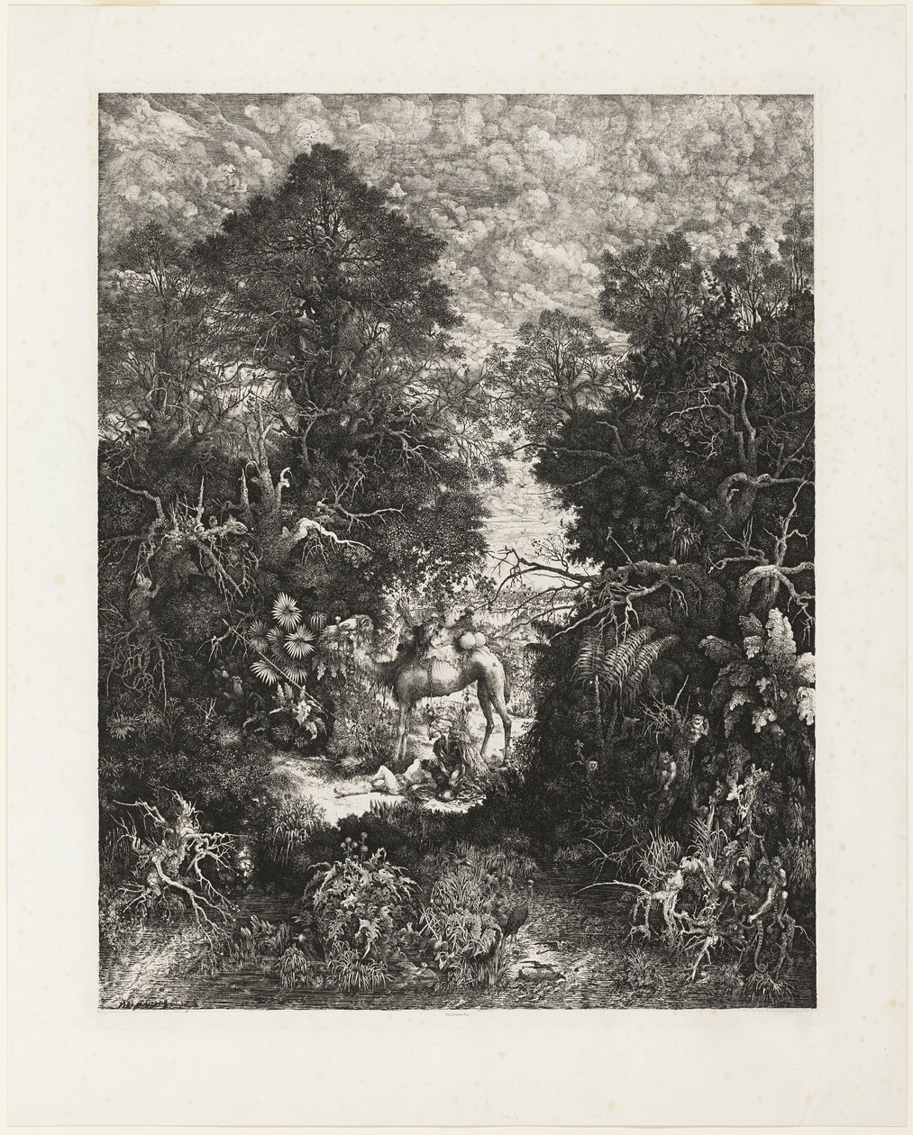 Az irgalmas szamaritánus alkotó: Rodolphe Bresdin
