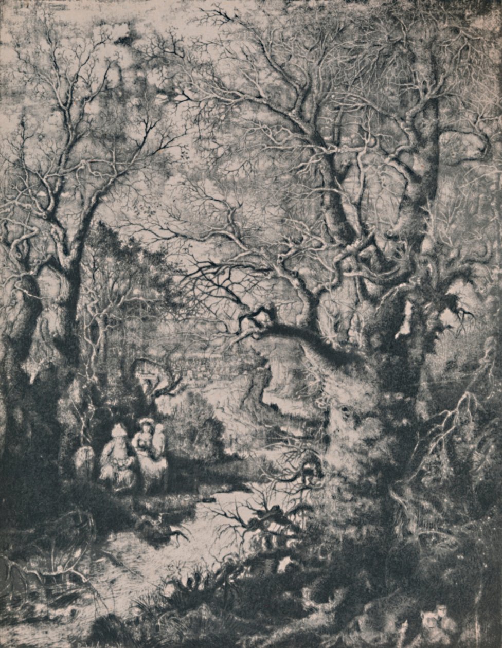A Szent Család, 1855, 1946 alkotó: Rodolphe Bresdin