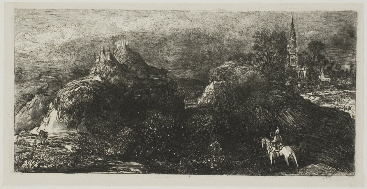A lovag visszatérése alkotó: Rodolphe Bresdin