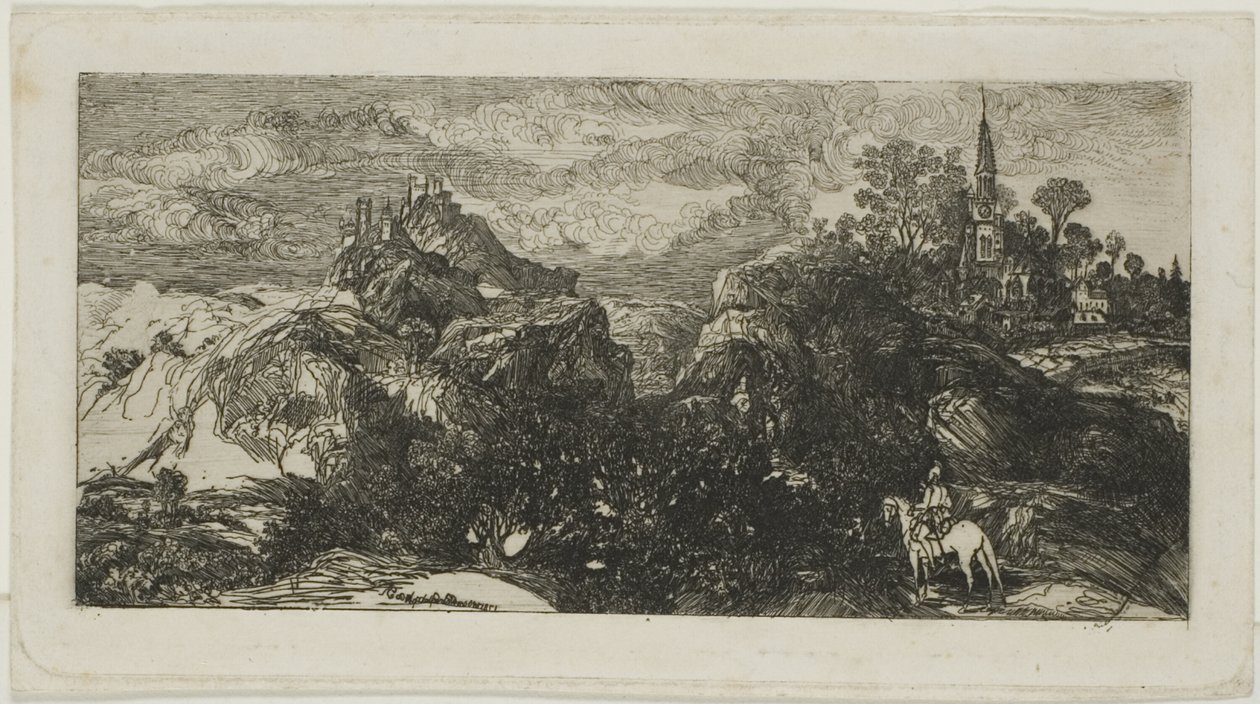 A lovag visszatérése alkotó: Rodolphe Bresdin