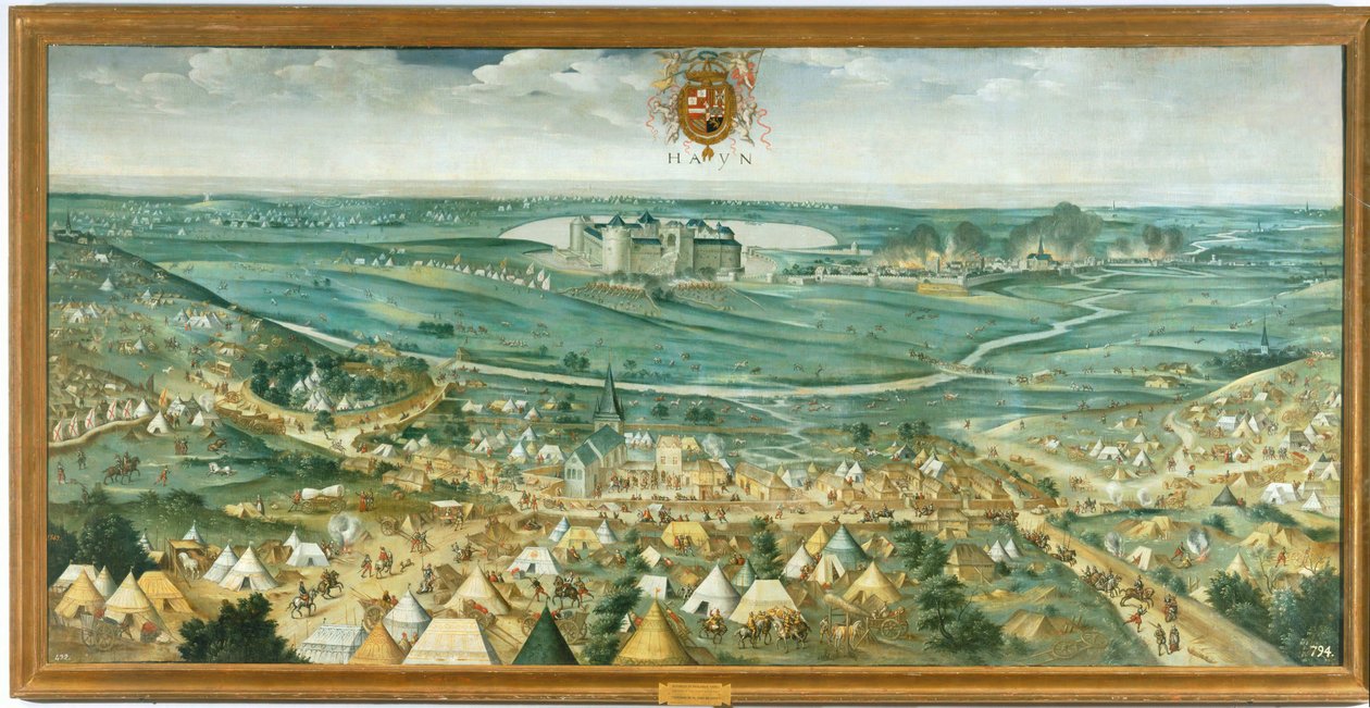 Tűz Hayn városában. 10014232 ... alkotó: Rodrigo de Holanda