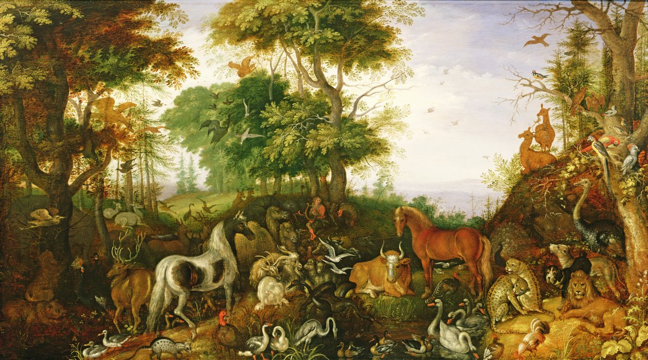 Orpheus Charming the Animals (olaj) alkotó: Roelandt Jacobsz. Savery