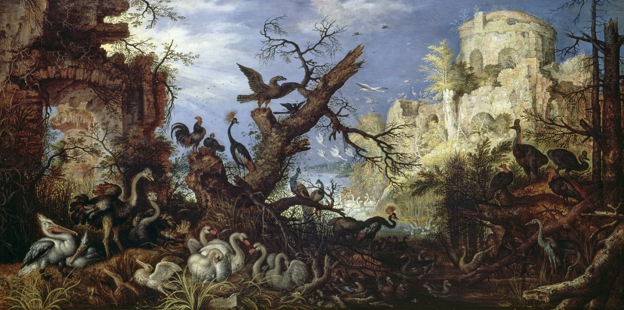 Táj madarakkal alkotó: Roelandt Jacobsz. Savery