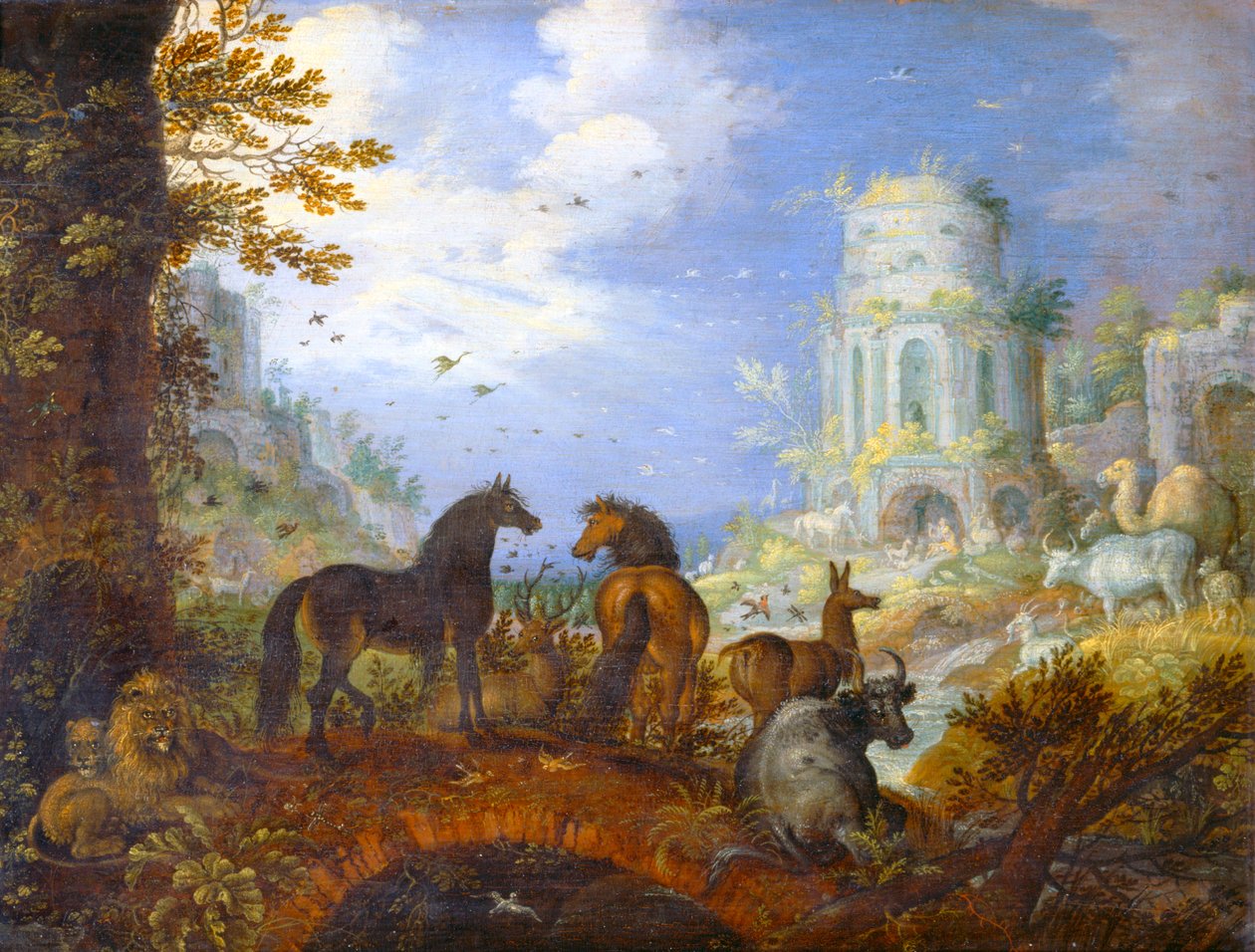Árva bájos állatok ... alkotó: Roelandt Jacobsz. Savery