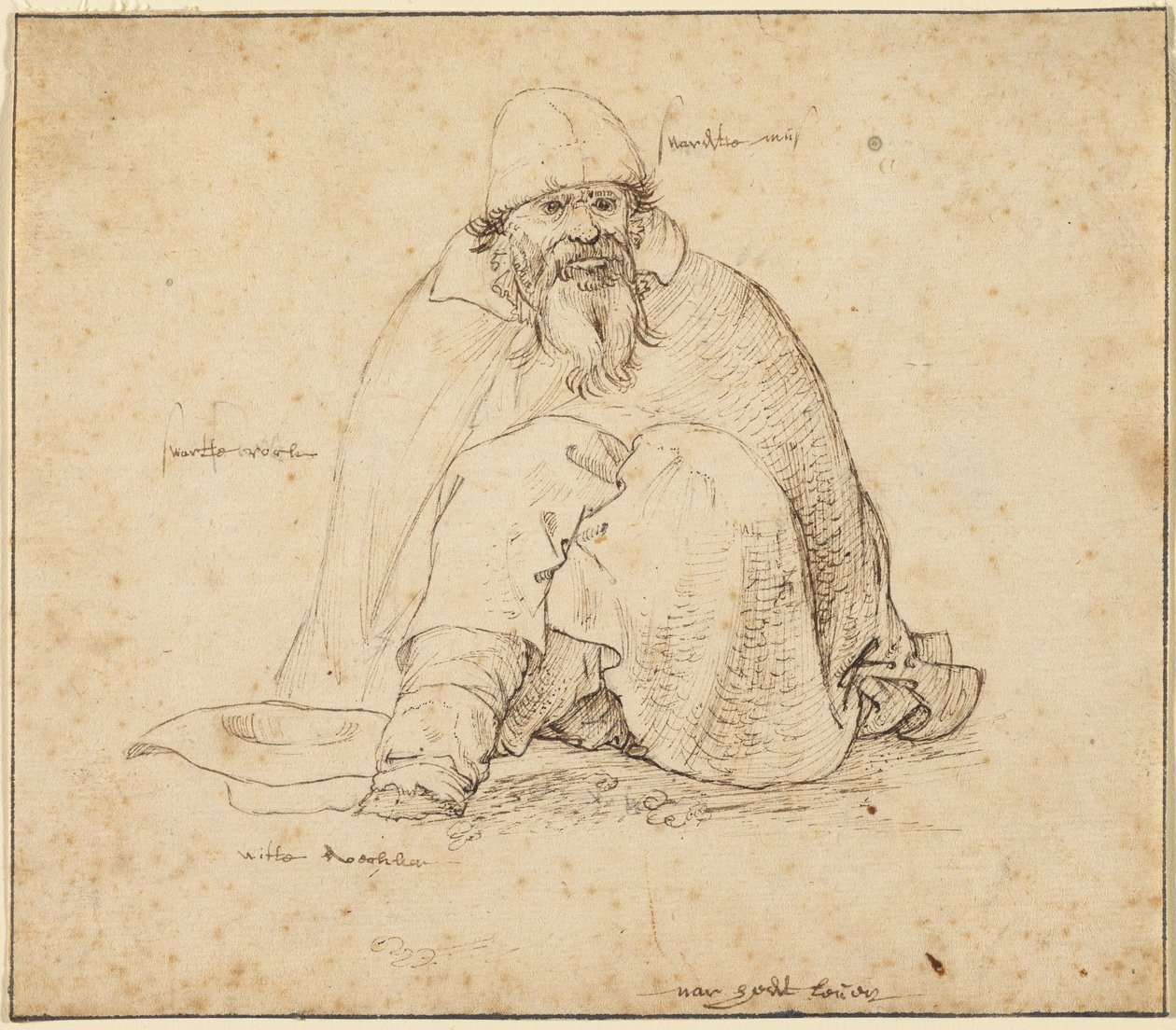Ülő férfi alkotó: Roelandt Savery
