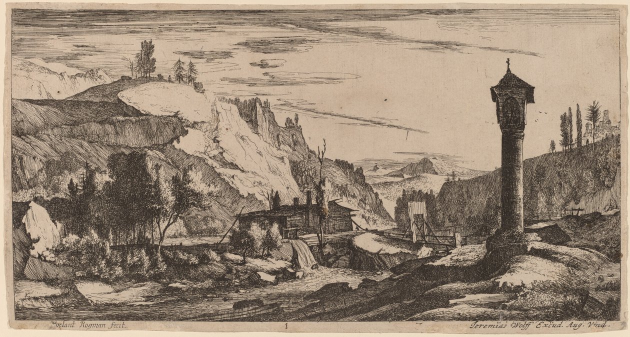 Az oszlop: pl.1 alkotó: Roelant Roghman and Melchior Küsel