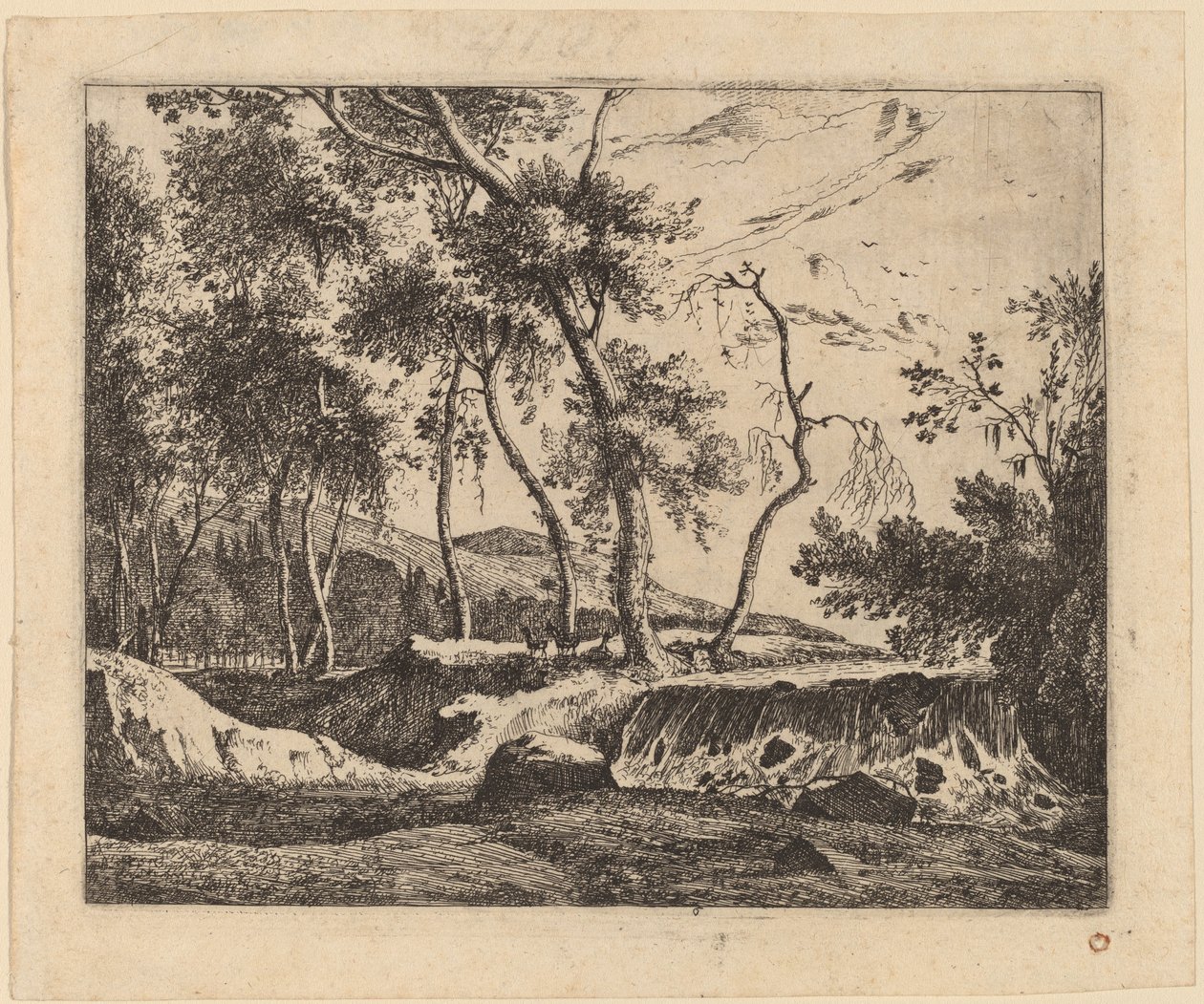 A vízesés: pl.6 alkotó: Roelant Roghman and Melchior Küsel
