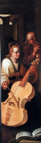 Csellista, 1609 alkotó: Roelof van Zyll