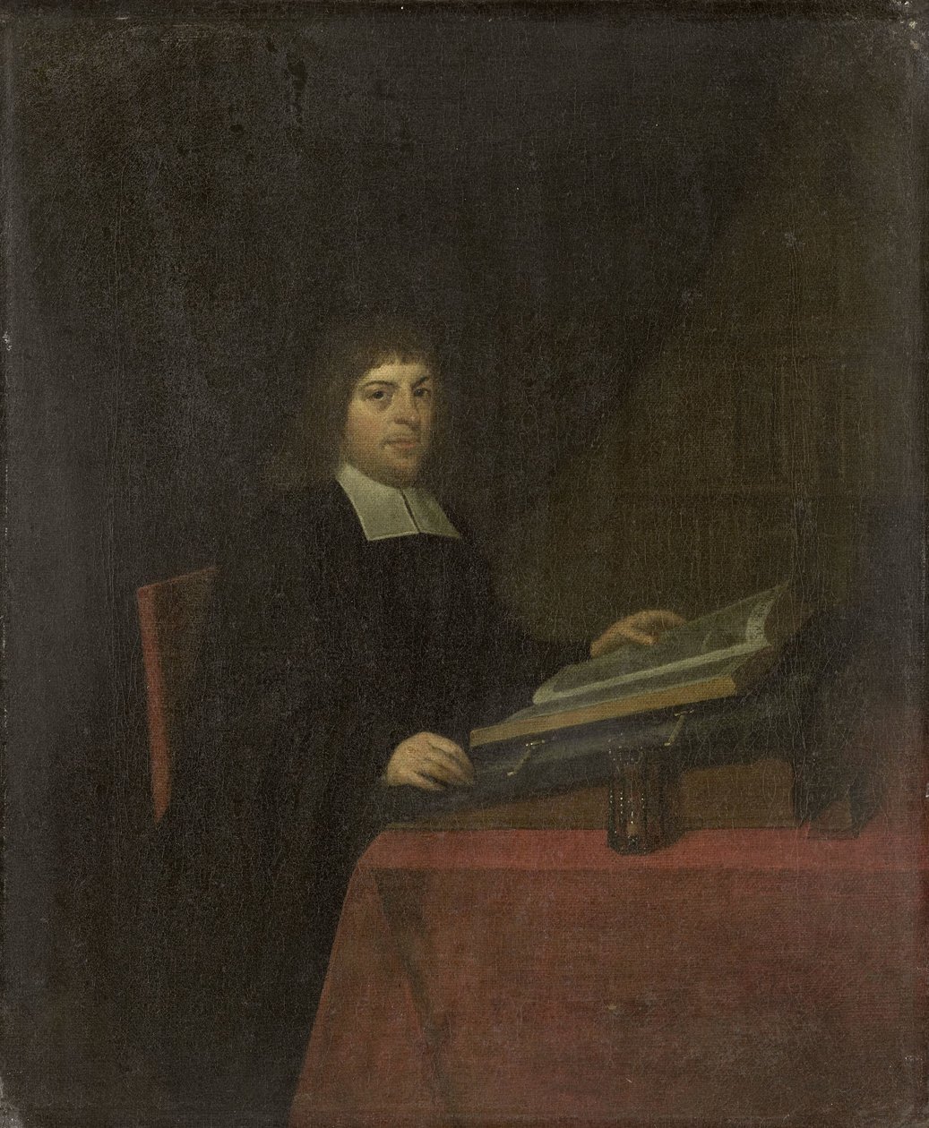 Miniszter portréja alkotó: Roelof Koets (II)