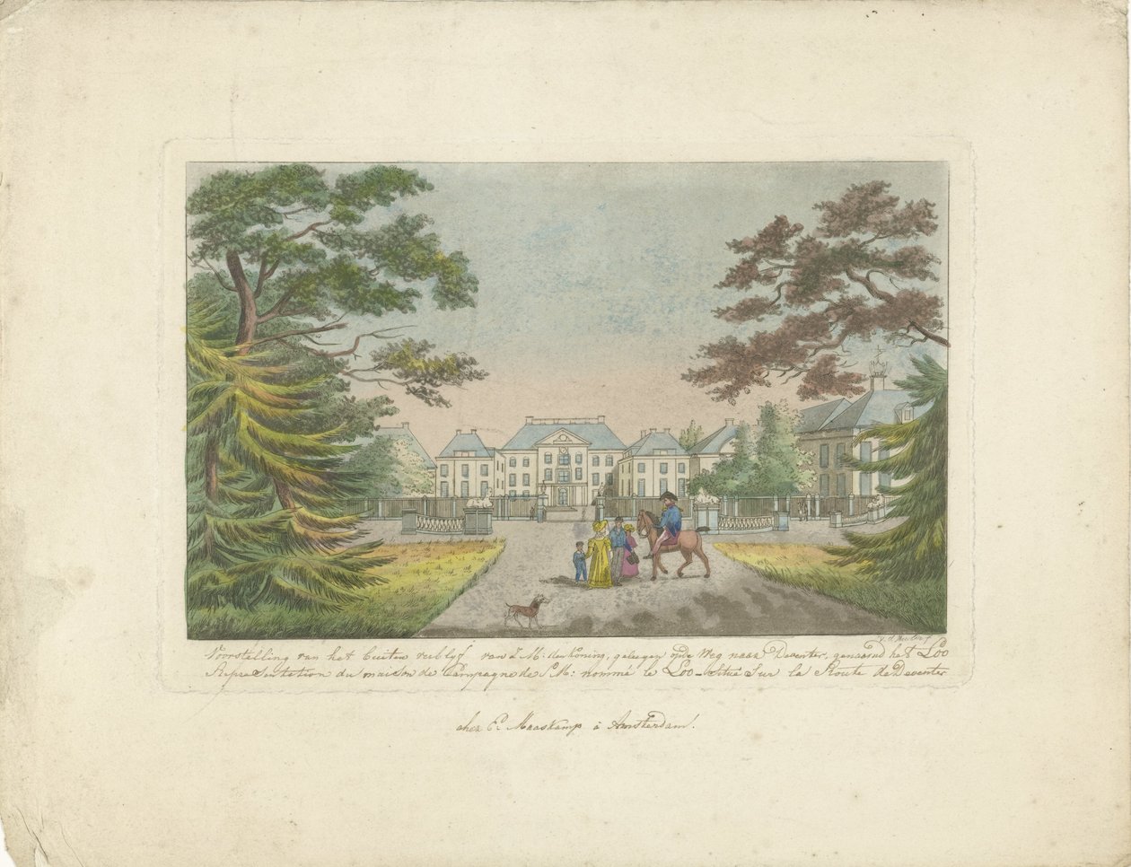A Het Loo palota Apeldoornban alkotó: Roelof van der Meulen