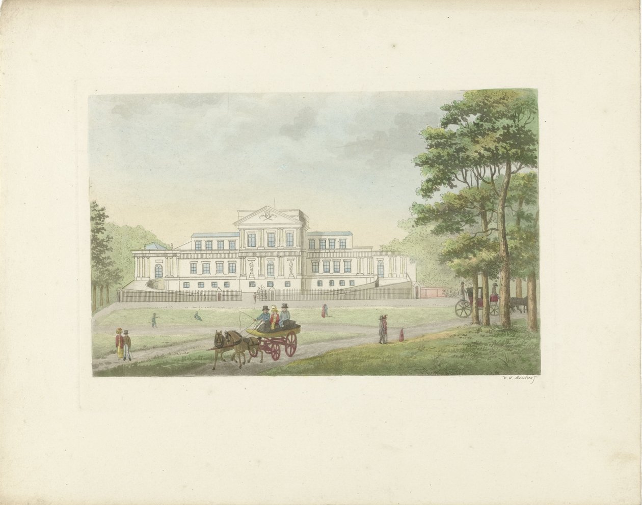 Welgelegen pavilon Haarlemben alkotó: Roelof van der Meulen