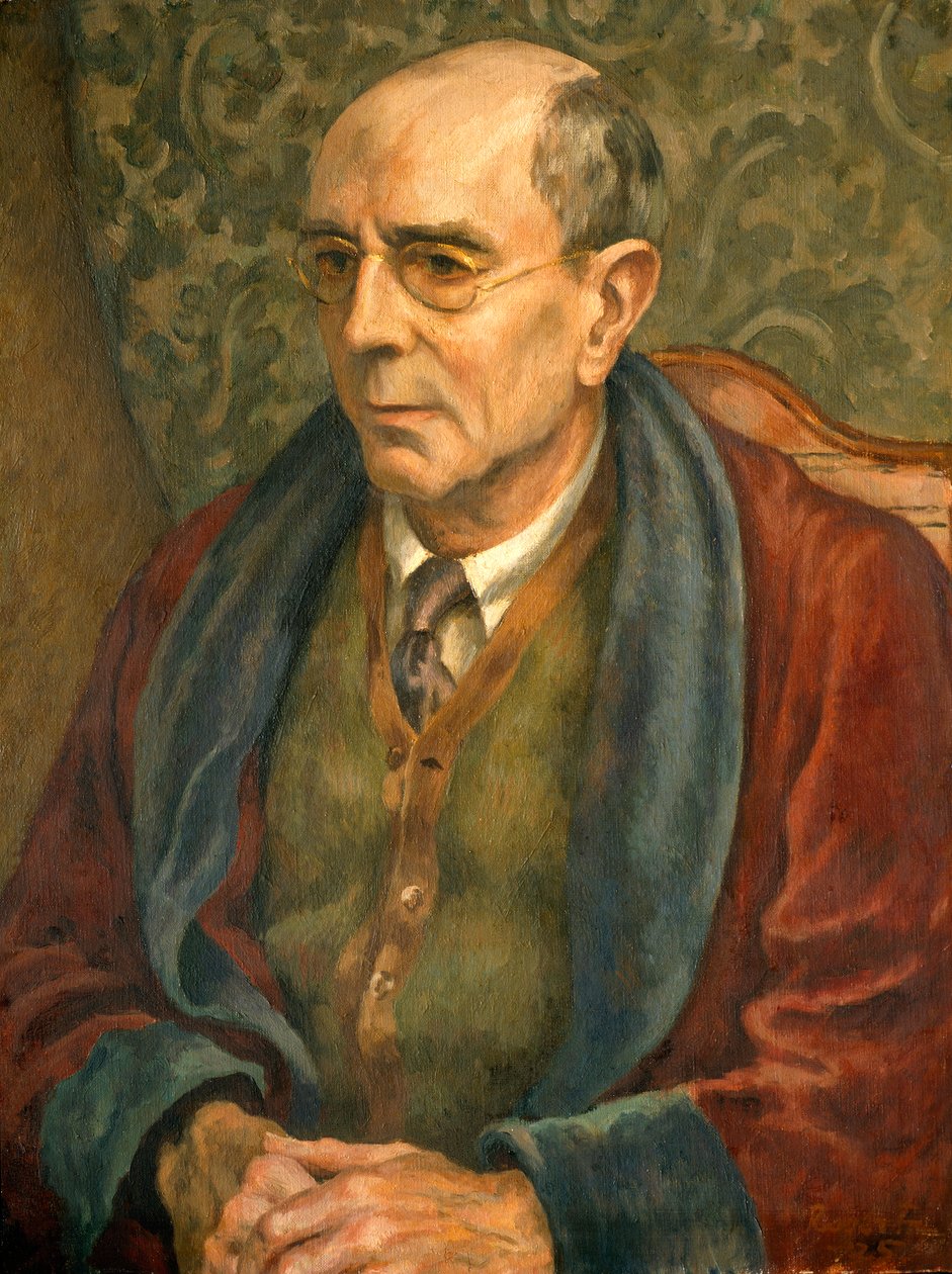 Goldsworthy Lowes Dickinson, 1925 alkotó: Roger Eliot Fry