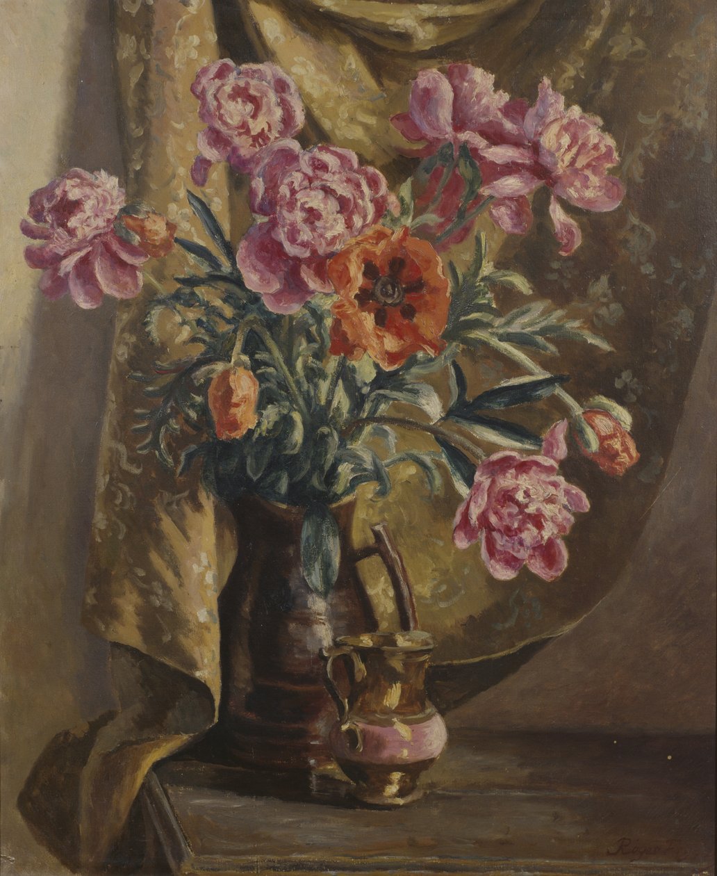 Pünkösdi rózsa és pipacs, 1929 alkotó: Roger Eliot Fry