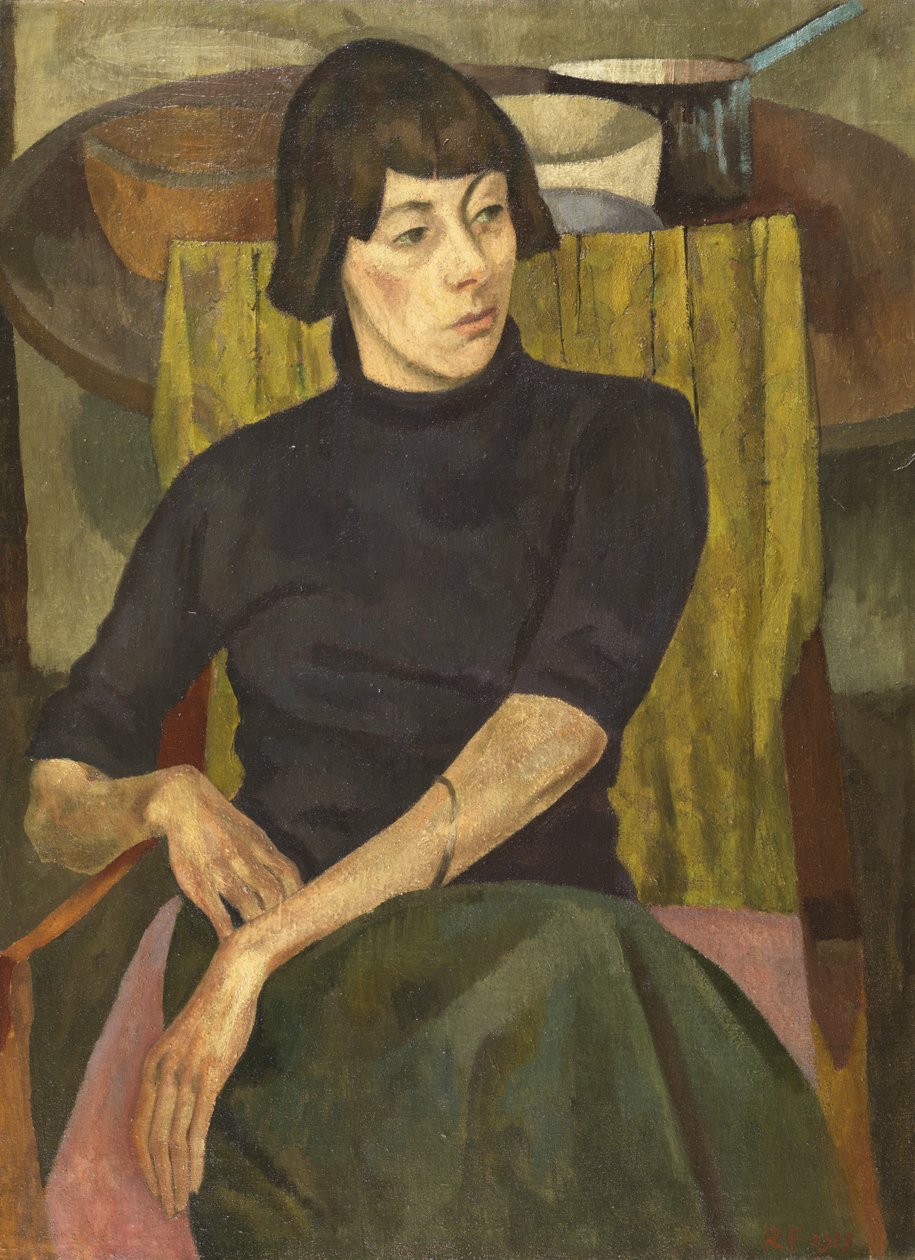 Nina Hamnett portréja, 1917 alkotó: Roger Eliot Fry