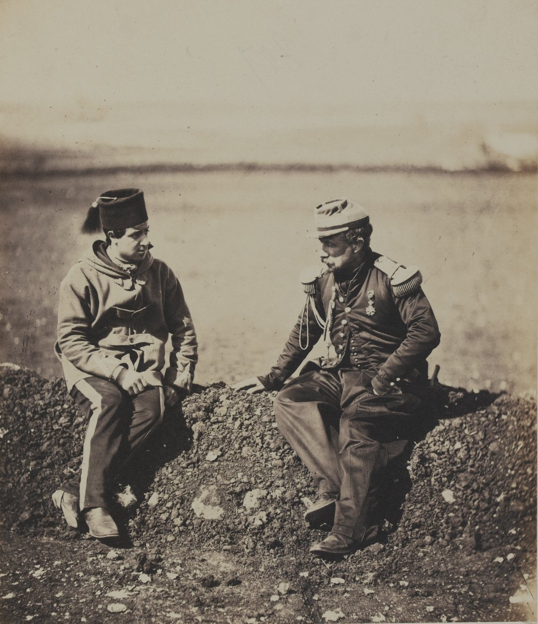 Cisse tábornok és törzstiszt alkotó: Roger Fenton