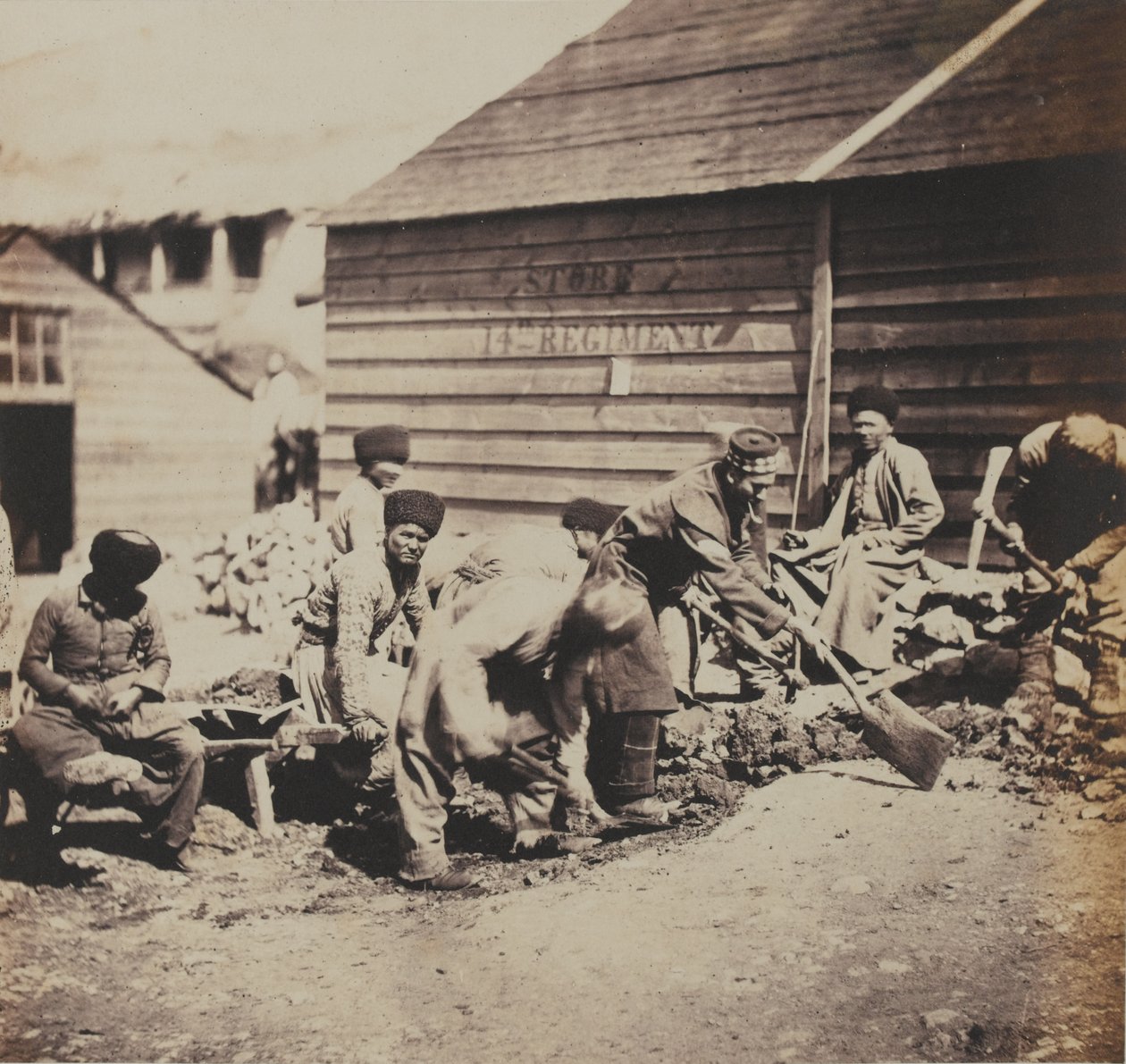 Tatár munkások alkotó: Roger Fenton