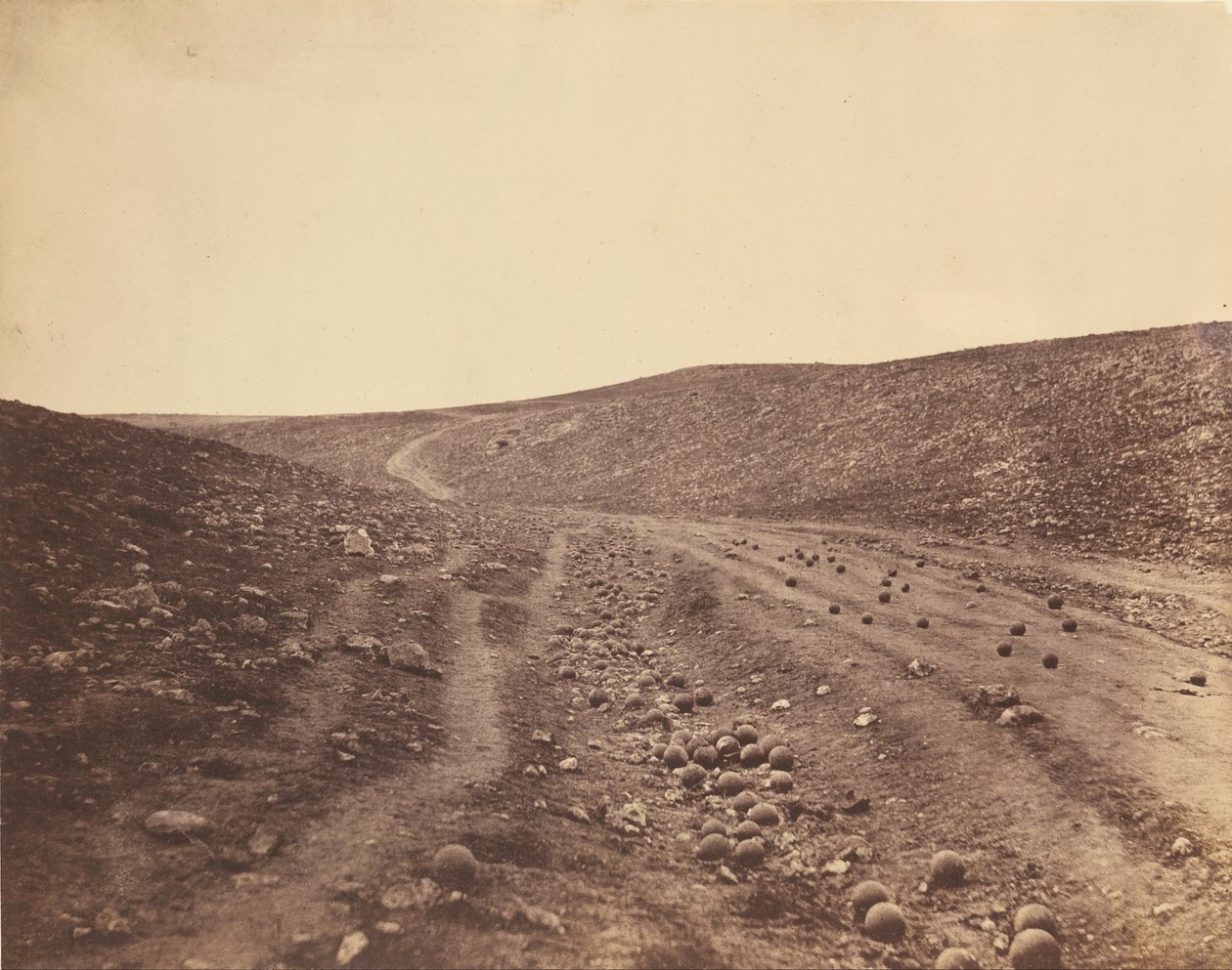 A halál árnyékának völgye alkotó: Roger Fenton