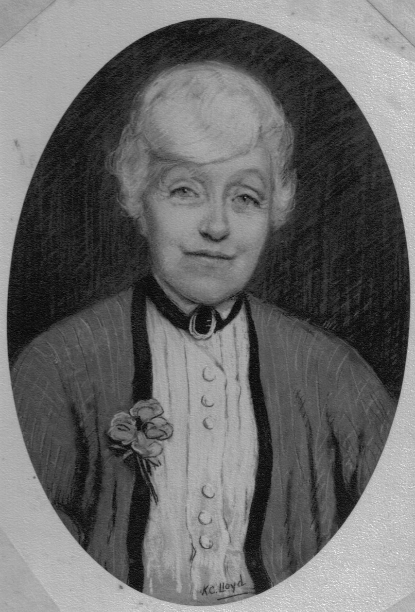 Evelyn Katrine Gwenfra Williams, Wellington harmadik hercegének felesége alkotó: Roger Griffith Lloyd
