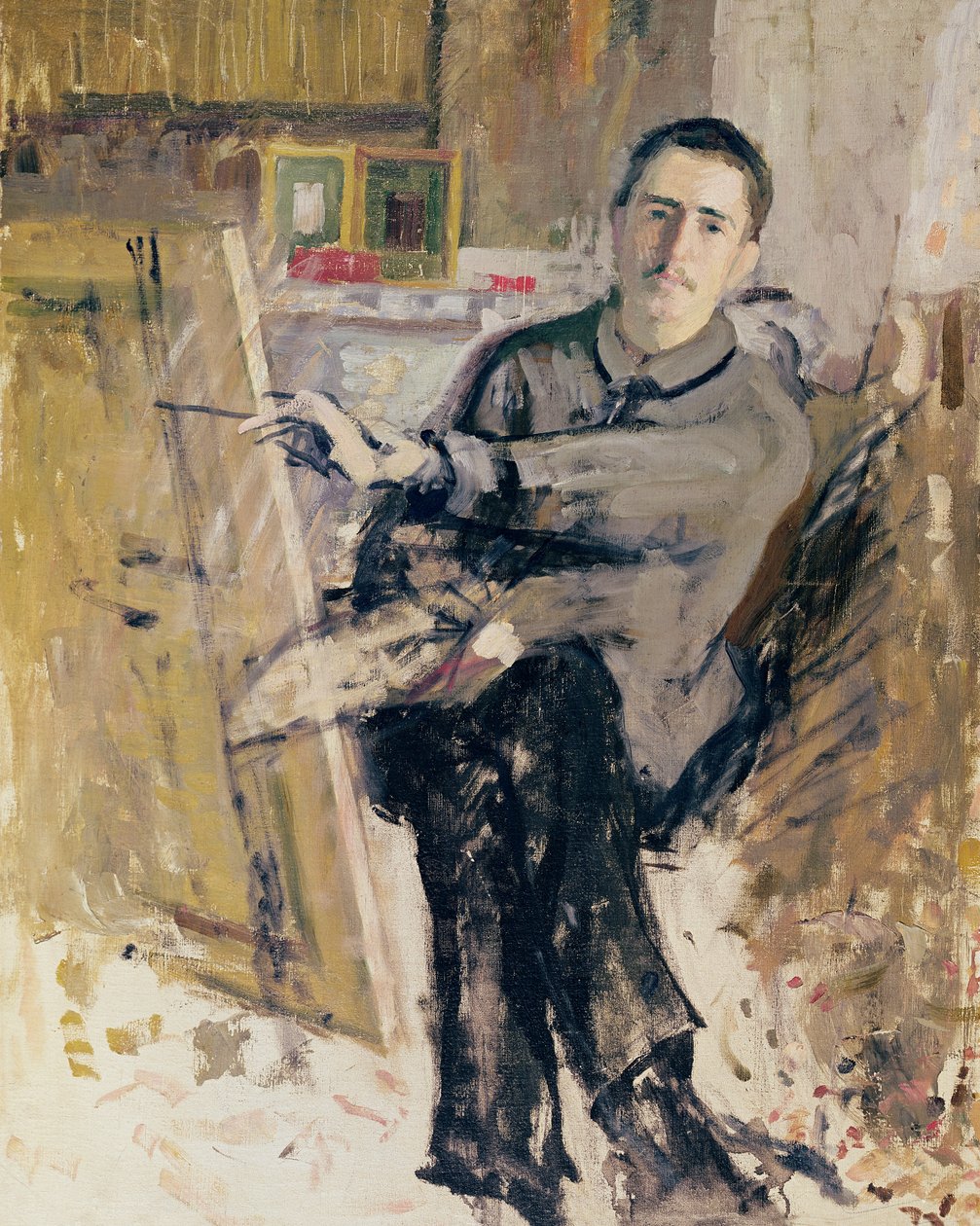 Önarckép, 1907-2008 körül alkotó: Roger de La Fresnaye