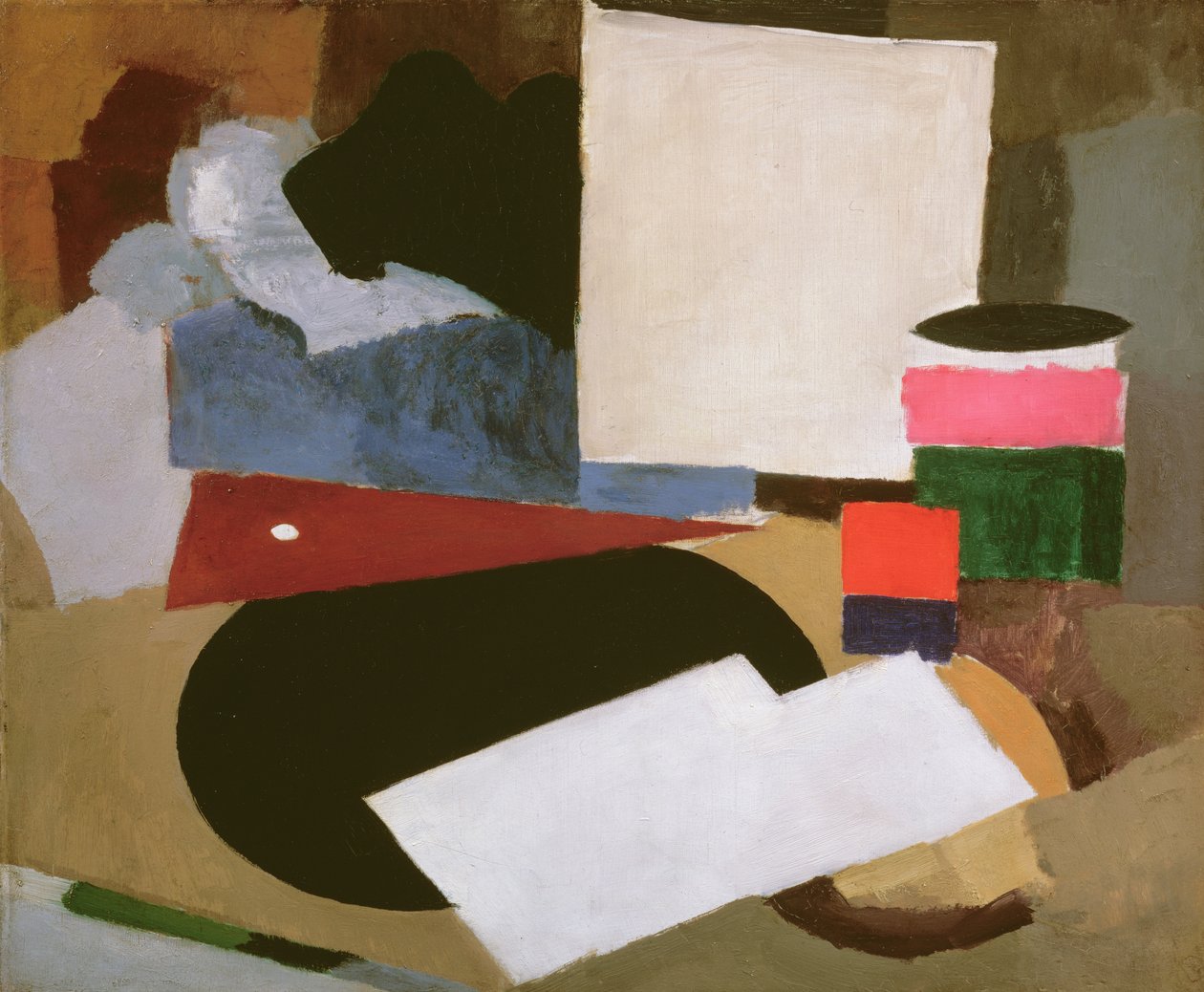 Csendélet, 1913 körül alkotó: Roger de La Fresnaye