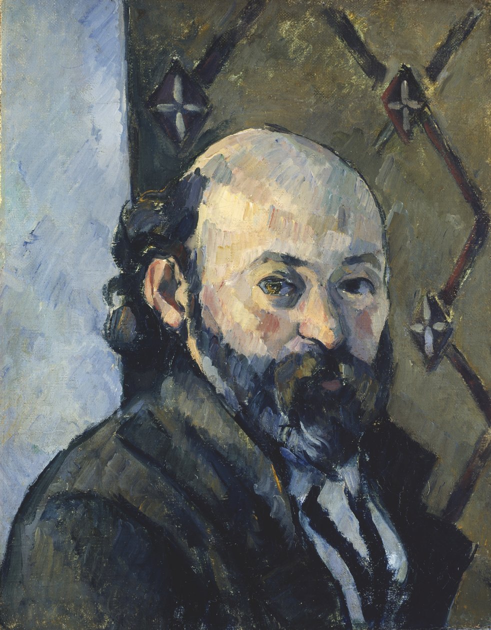 Másolat Cezanne önarcképe után, 1925 alkotó: Roger Eliot Fry