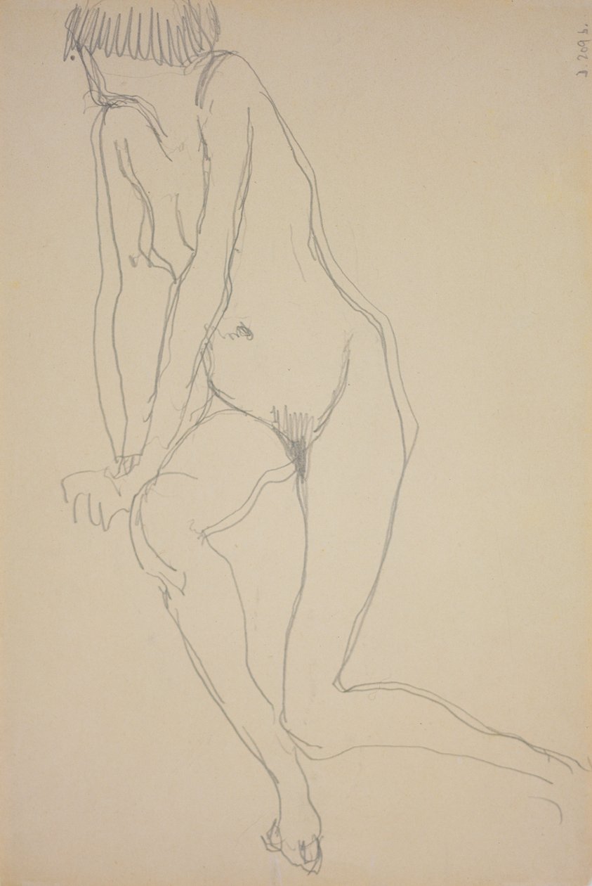 Nina Hamnett, 1917 körül alkotó: Roger Eliot Fry