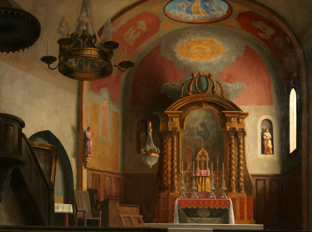 A Ramatuelle-i templom alkotó: Roger Eliot Fry