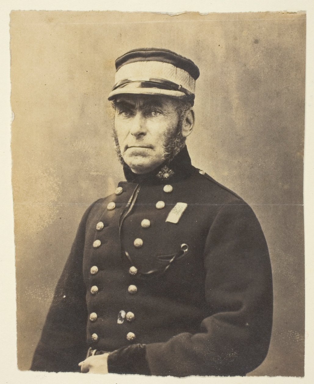 Lord Lyons admirális, a Krímben fényképezve alkotó: Roger Fenton