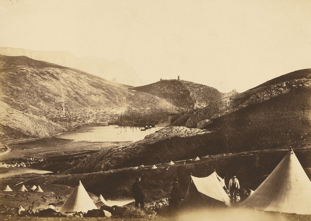 Balaklava a Guards Hillről alkotó: Roger Fenton