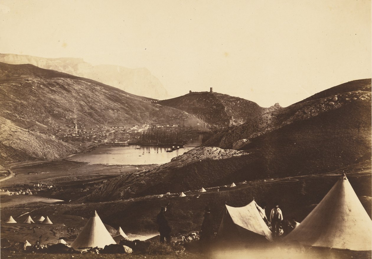 Balaklava a Guards Hillről alkotó: Roger Fenton