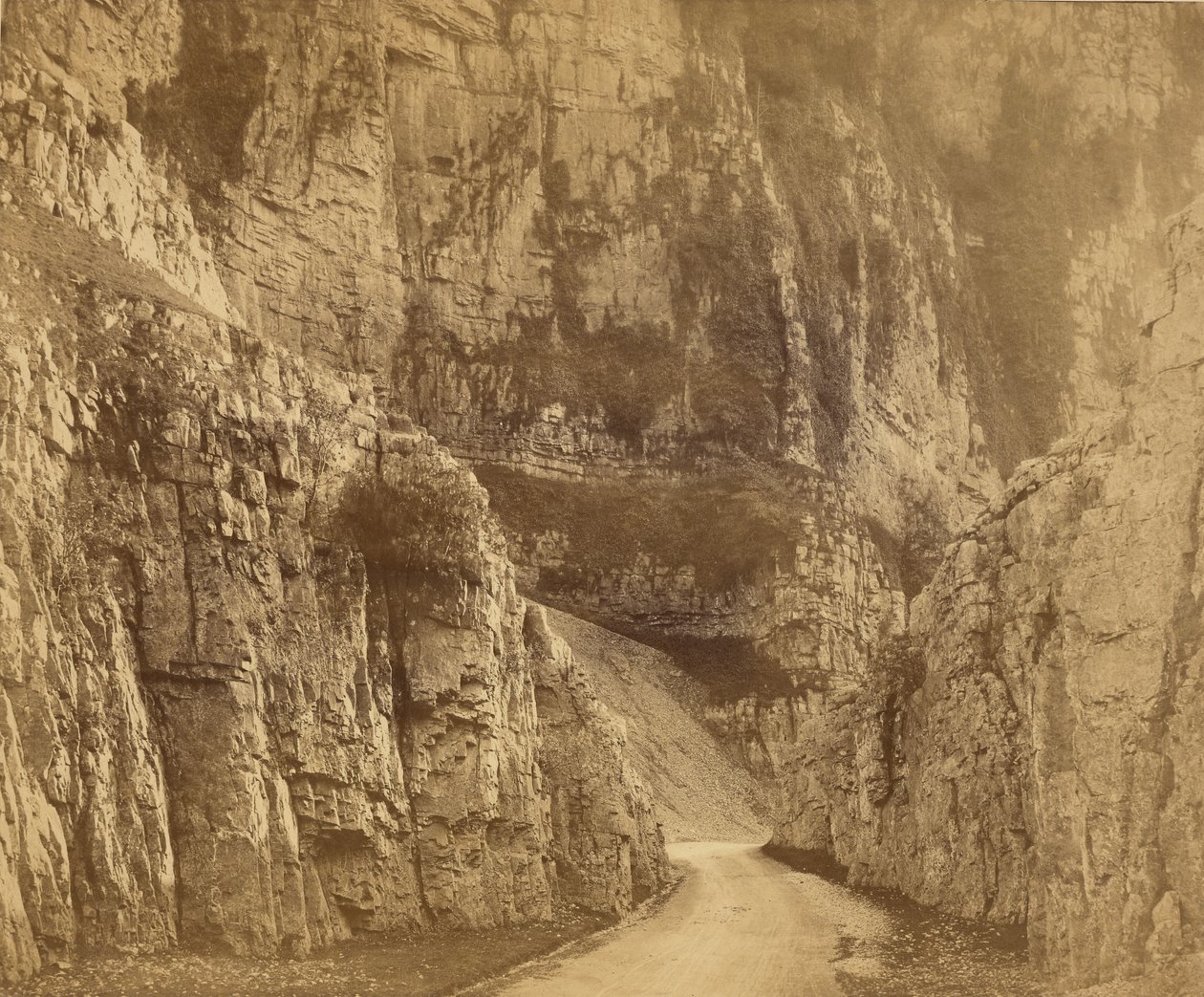 Cheddari sziklák alkotó: Roger Fenton