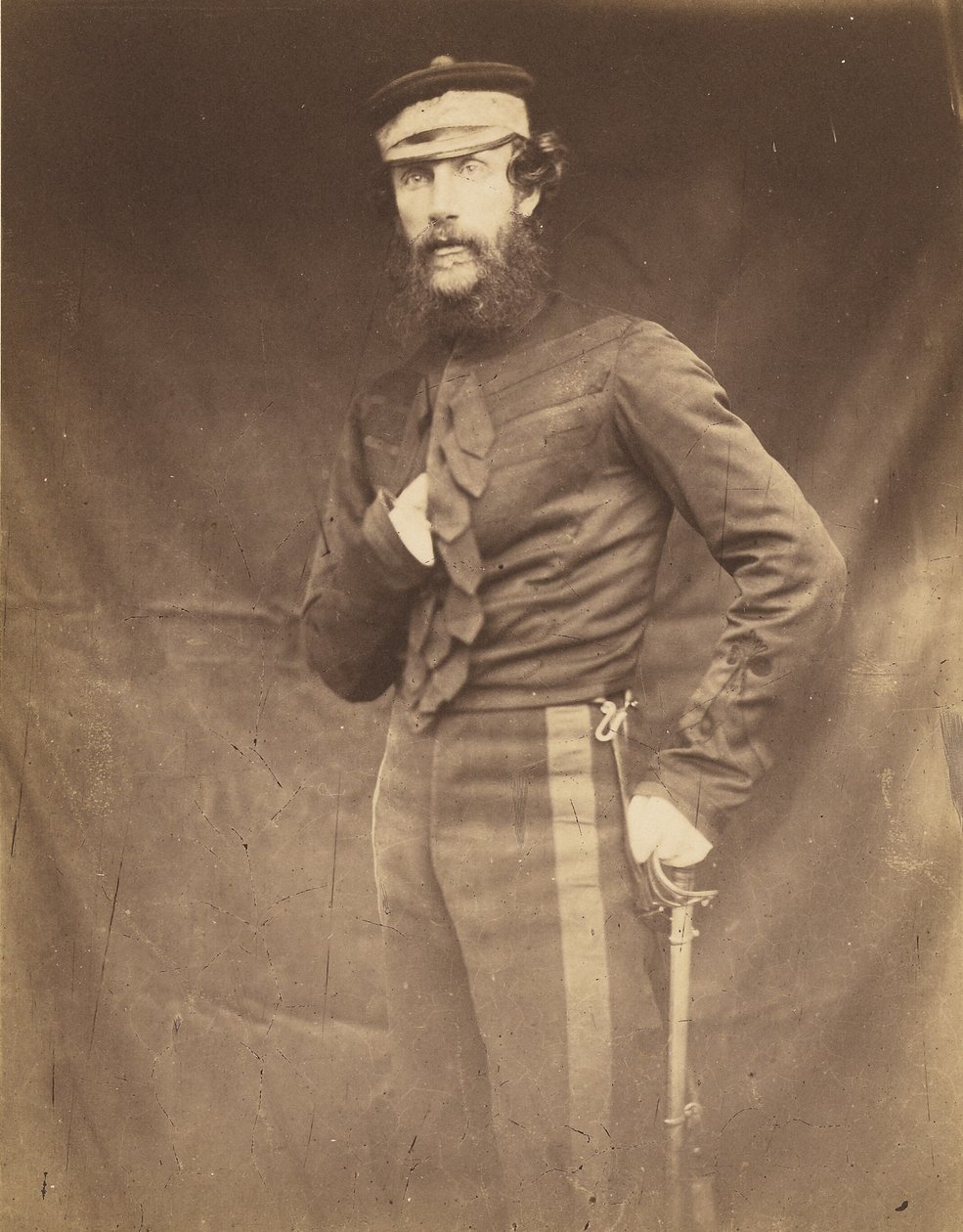 Harding ezredes, Balaklava parancsnoka alkotó: Roger Fenton