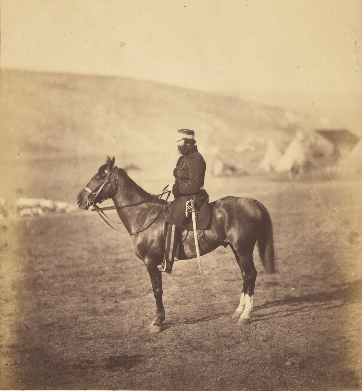 Shewell ezredes, C.B. alkotó: Roger Fenton