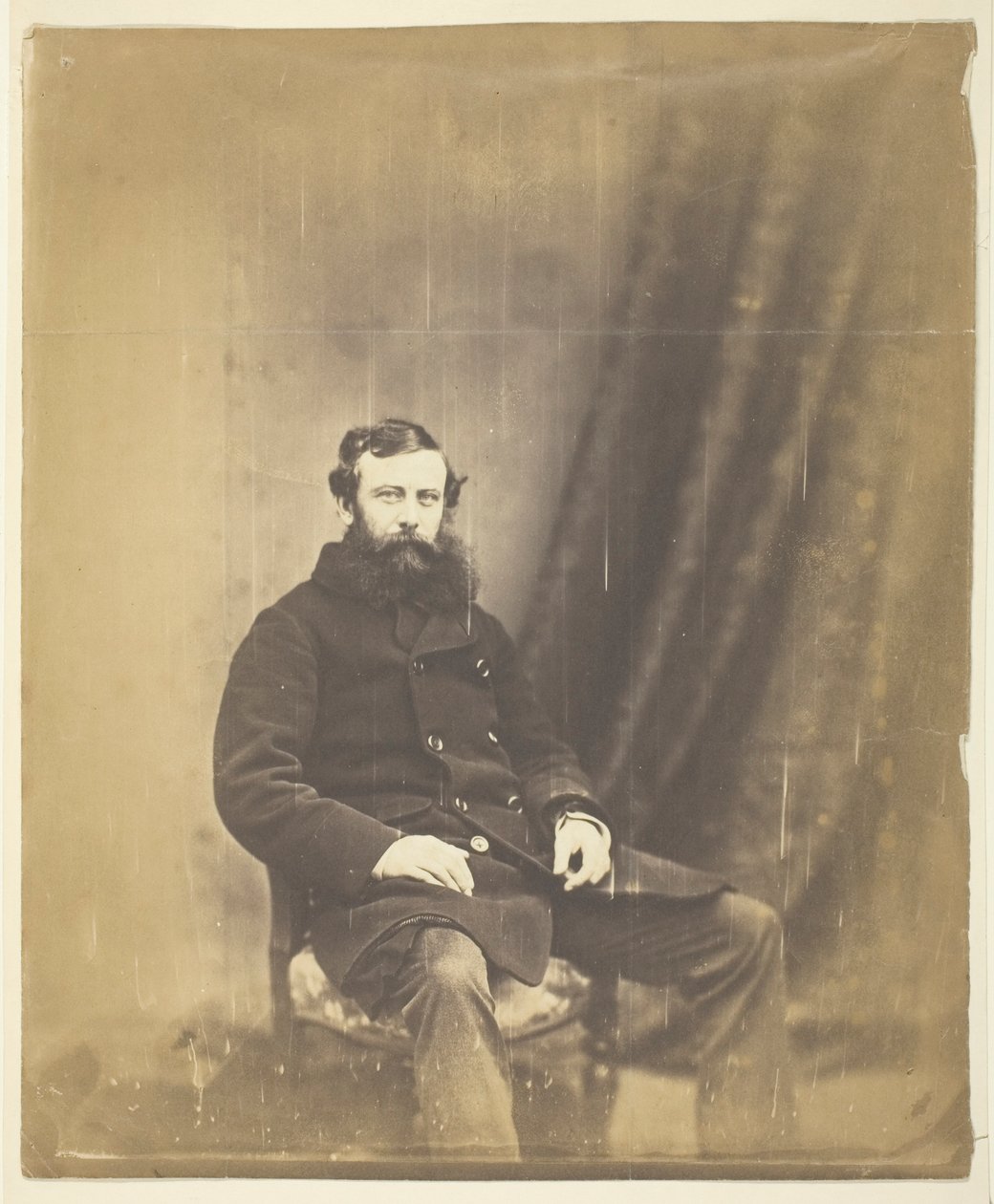 Simmons ezredes, Omar pasa attaséja, Krím alkotó: Roger Fenton