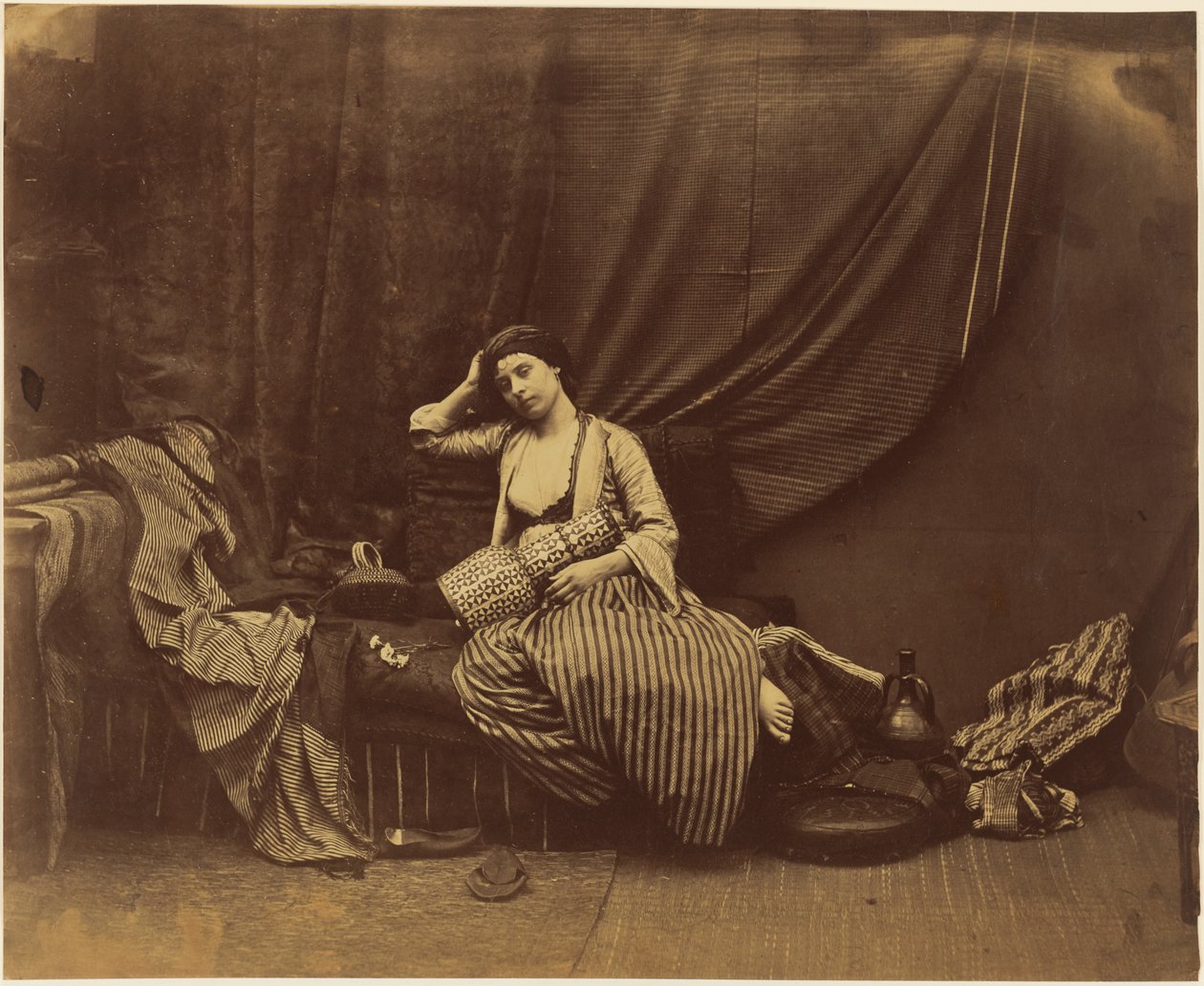 Elmélkedő odaliszk alkotó: Roger Fenton