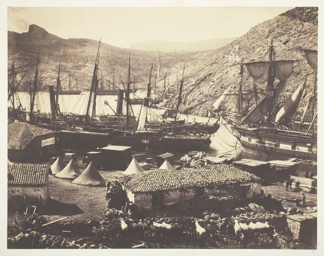 Kozák-öböl, Balaklava alkotó: Roger Fenton