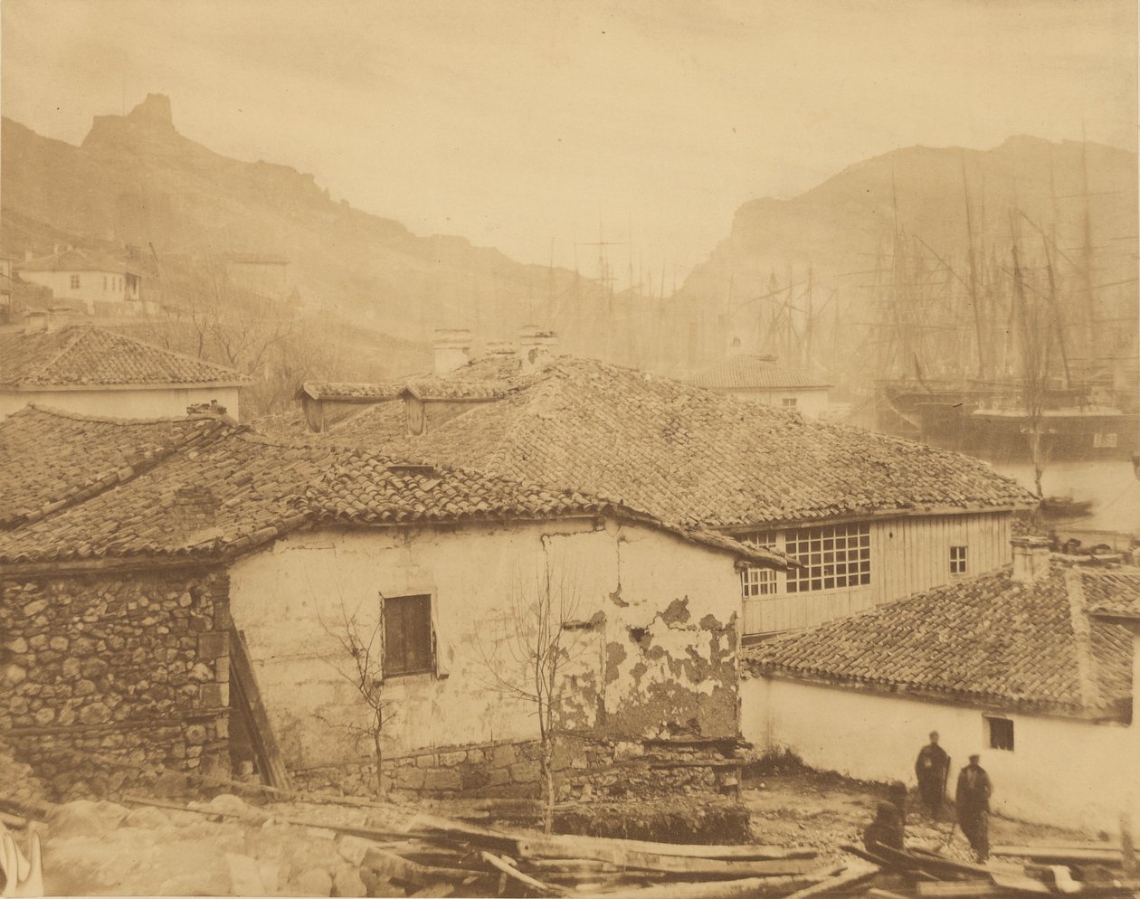 Balaklavai nyaralók alkotó: Roger Fenton