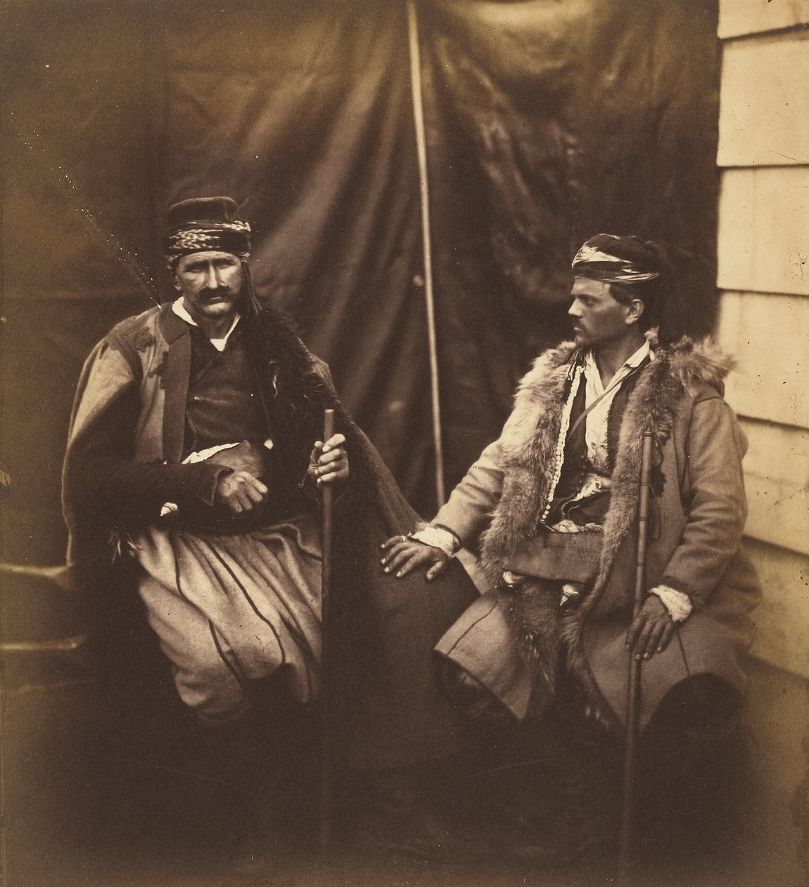 Vita két horvát között. alkotó: Roger Fenton