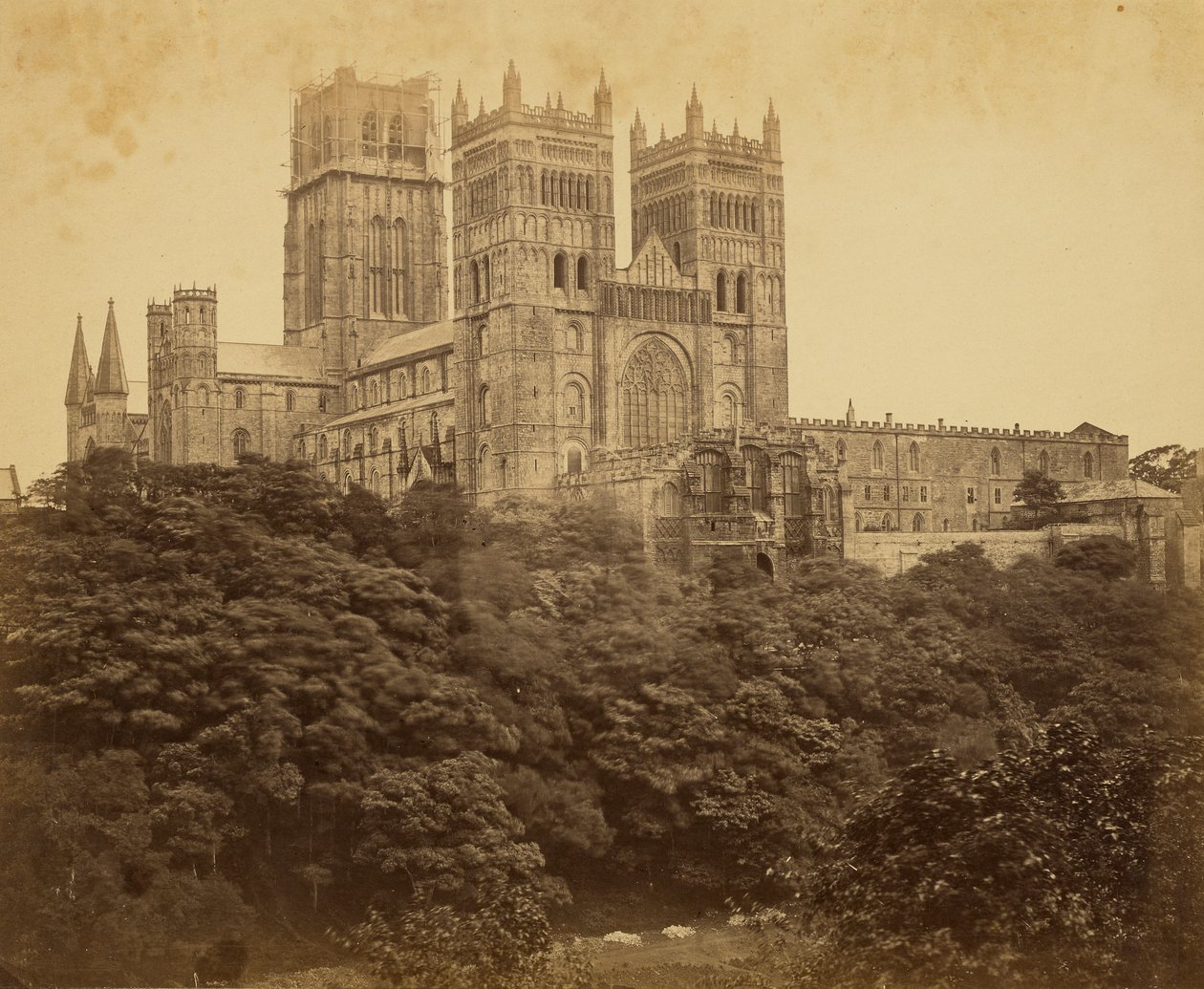 Durham nyugati homlokzata alkotó: Roger Fenton