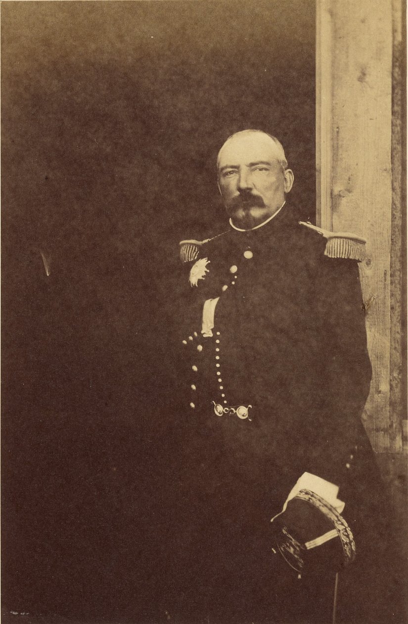Bosquet tábornok. alkotó: Roger Fenton