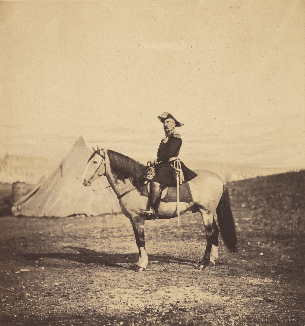 Bosquet tábornok alkotó: Roger Fenton