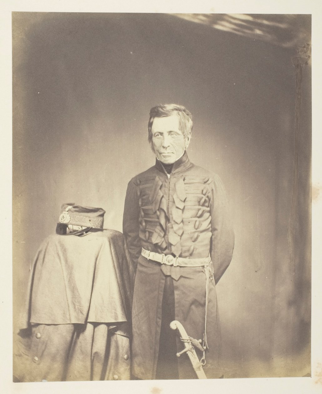 Sir J. Burgoyne tábornok, báró, G.C.B. alkotó: Roger Fenton