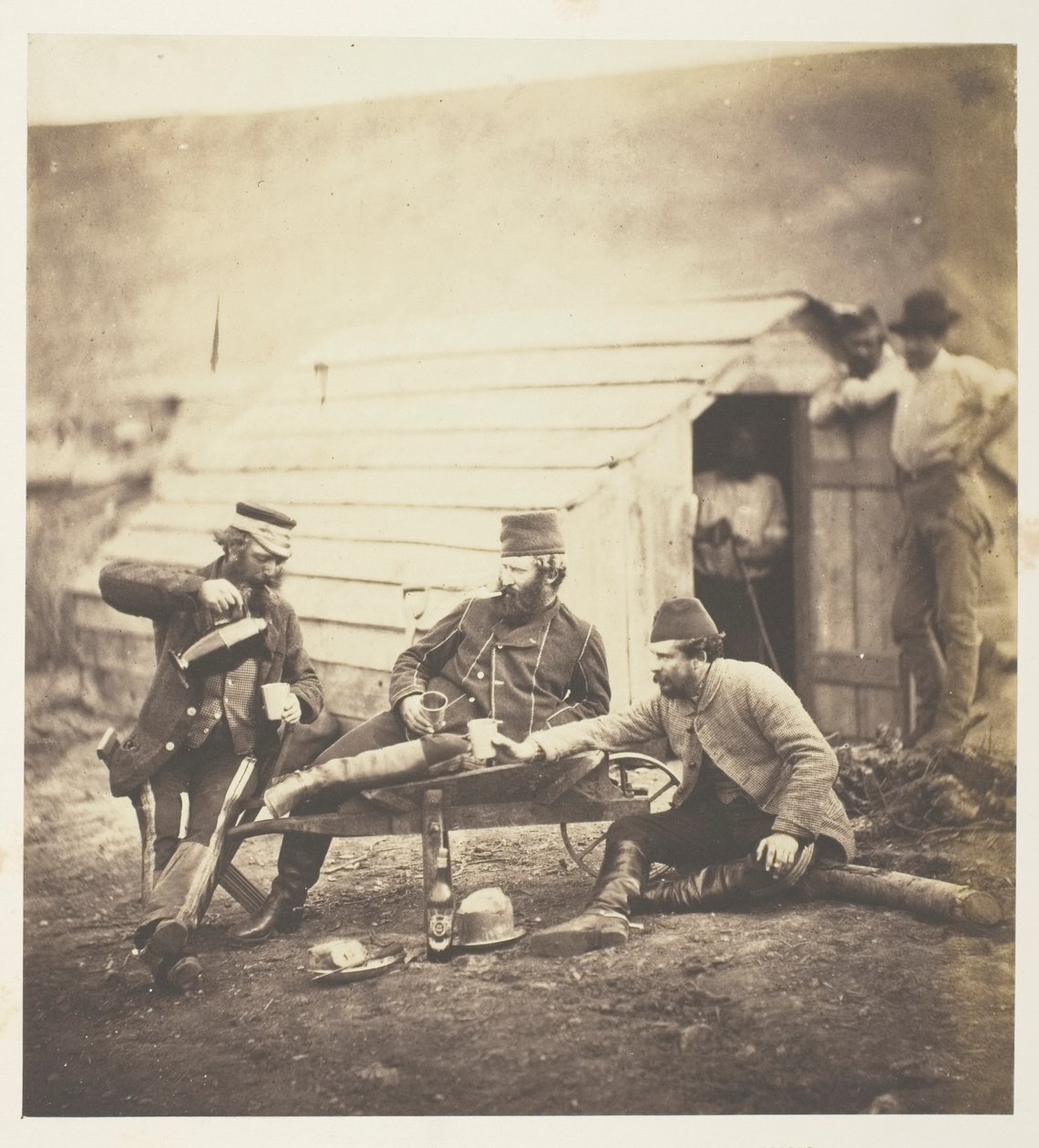 Nehézségek a táborban alkotó: Roger Fenton