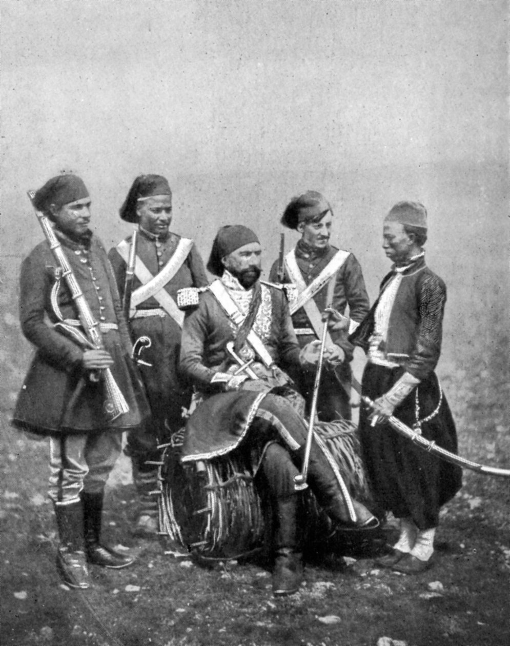 Ismail Pasha, Khedive Egyiptomból, 1860-as évek. alkotó: Roger Fenton