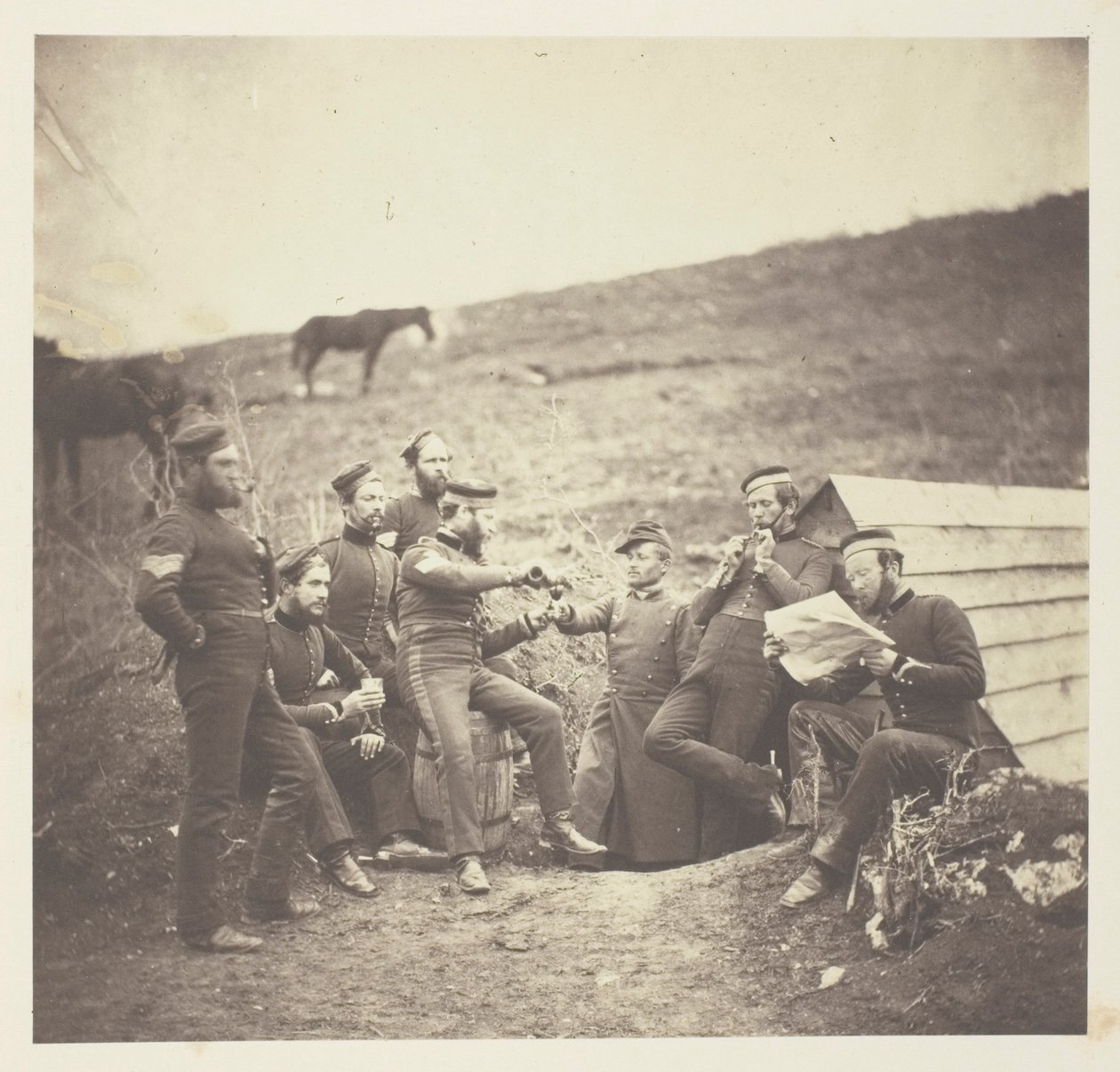 A szívélyes egyetértés alkotó: Roger Fenton